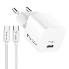 Verbatim Mini GaN-oplader 20 W bundel met USB-C kabel - Afbeelding 2