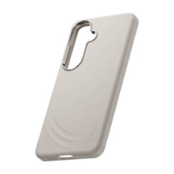 PanzerGlass CARE™ by ® Flow Case Vanilla w. Qi Samsung Galaxy S26 mobiele telefoon behuizingen Hoes Beige