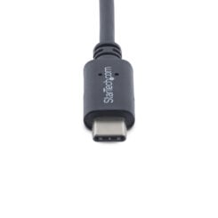 StarTech.com 2m USB-C Laadkabel, Charge & Sync, 60W (3A) PD, USB 2.0, Laptop Type C Laadkabel, USB-IF Gecertificeerd - Zwarte USB-C Oplaadkabel - Afbeelding 6
