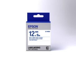 Epson Standard Tape - LK-4WLN Std Blue/Wht 12/9 - Afbeelding 3