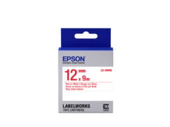 Epson Standard Tape - LK-4WRN Std Red/Wht 12/9 - Afbeelding 2