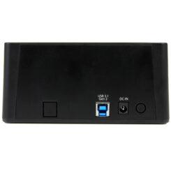 StarTech.com Standalone USB 3.1 Hard Drive Cloner, Dual Bay HDD/SSD Kloner/Copier, 10Gbps USB naar SATA III HDD/SSD Docking Station, Harde Schijf Duplicator Dock, Hard Disk Copy - Afbeelding 4