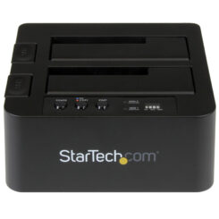StarTech.com Standalone USB 3.1 Hard Drive Cloner, Dual Bay HDD/SSD Kloner/Copier, 10Gbps USB naar SATA III HDD/SSD Docking Station, Harde Schijf Duplicator Dock, Hard Disk Copy - Afbeelding 3