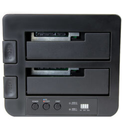 StarTech.com Standalone USB 3.1 Hard Drive Cloner, Dual Bay HDD/SSD Kloner/Copier, 10Gbps USB naar SATA III HDD/SSD Docking Station, Harde Schijf Duplicator Dock, Hard Disk Copy - Afbeelding 5