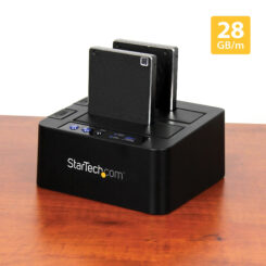 StarTech.com Standalone USB 3.1 Hard Drive Cloner, Dual Bay HDD/SSD Kloner/Copier, 10Gbps USB naar SATA III HDD/SSD Docking Station, Harde Schijf Duplicator Dock, Hard Disk Copy - Afbeelding 6