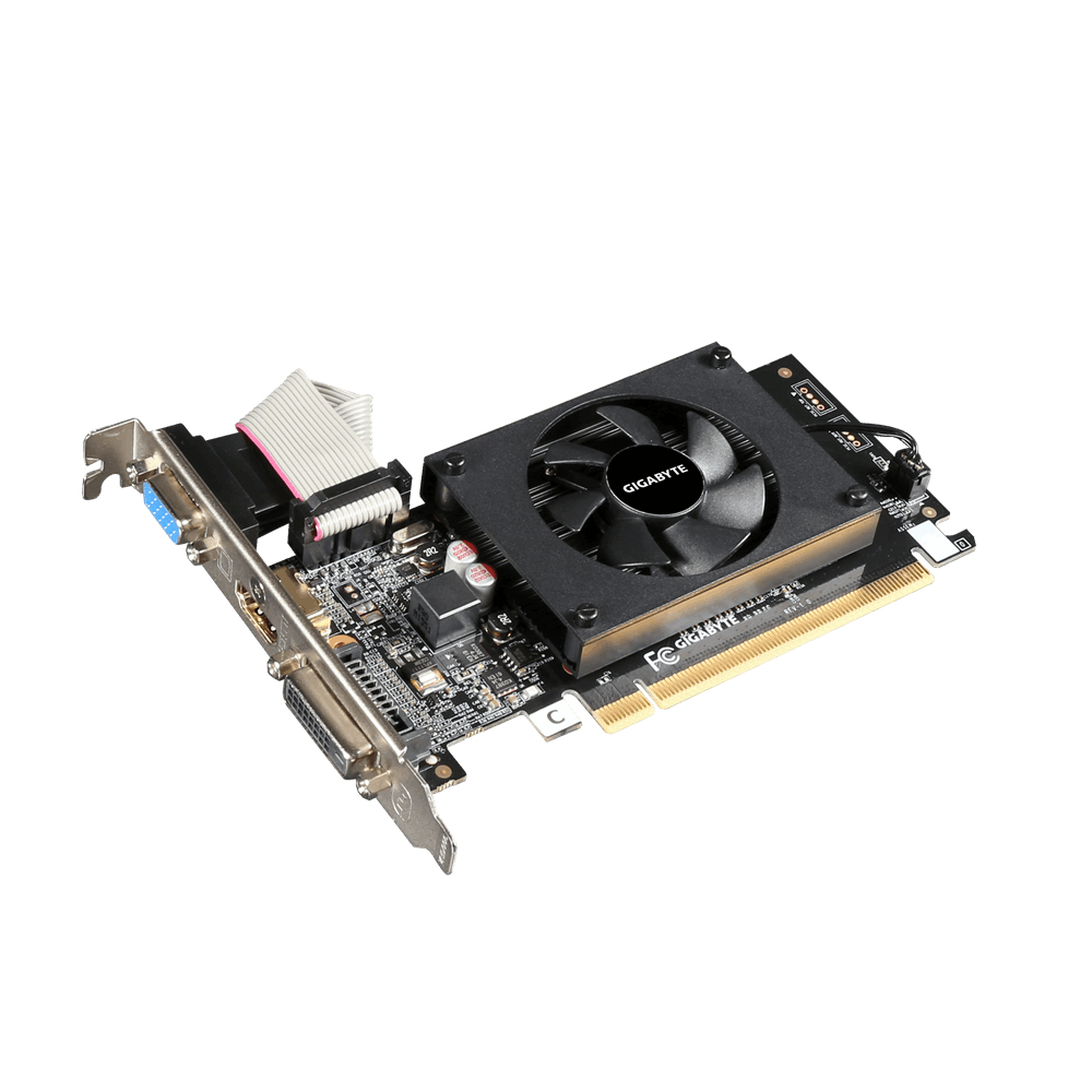 GIGABYTE GV-N710D3-2GL videokaart NVIDIA GeForce GT 710 2 GB GDDR3 - Afbeelding 5
