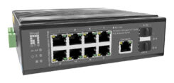 LevelOne IGP-1091 Managed L3 2.5G Ethernet (100/1000/2500) Power over Ethernet (PoE) Bureaublad-/wandmontage Zwart - Afbeelding 5