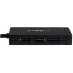 StarTech.com 3 poorts USB C naar USB-A hub met Gigabit Ethernet - USB-C naar 3x USB-A - USB 3.0 (5Gbps) - Inclusief voedingsadapter - Afbeelding 4