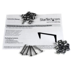 StarTech.com 4U 19" stalen verticale wand monteerbaar rack - Afbeelding 6