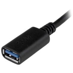 StarTech.com 15cm USB-C naar USB-A Adapter, USB 5Gbps, 3A, USB-C Male naar USB-A Female Converter, USB-IF Gecertificeerd - Thunderbolt Compatibel - Afbeelding 4