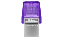 Kingston Technology DataTraveler 64GB microDuo 3C 200 MB/s dubbele USB-A + USB-C - Afbeelding 4