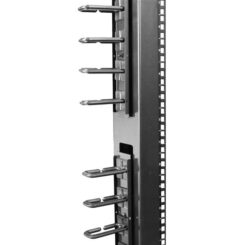 StarTech.com 2-Pack 20U Verticale Server Rack Kabelmanager met D-Ring Haken, 40U Netwerk Rack Kabelorganizer, 2x 91cm Kabelgeleiders - Afbeelding 6