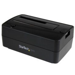 StarTech.com Single Bay USB 3.1 / eSATA naar SATA HDD Docking Station, USB 3.1 (10 Gbps) Hard Drive Dock, Externe 2.5/3.5" SATA III HDD/SSD Docking Station, Top-Loading Hard Drive Bay - Afbeelding 2