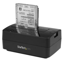 StarTech.com Single Bay USB 3.1 / eSATA naar SATA HDD Docking Station, USB 3.1 (10 Gbps) Hard Drive Dock, Externe 2.5/3.5" SATA III HDD/SSD Docking Station, Top-Loading Hard Drive Bay - Afbeelding 6