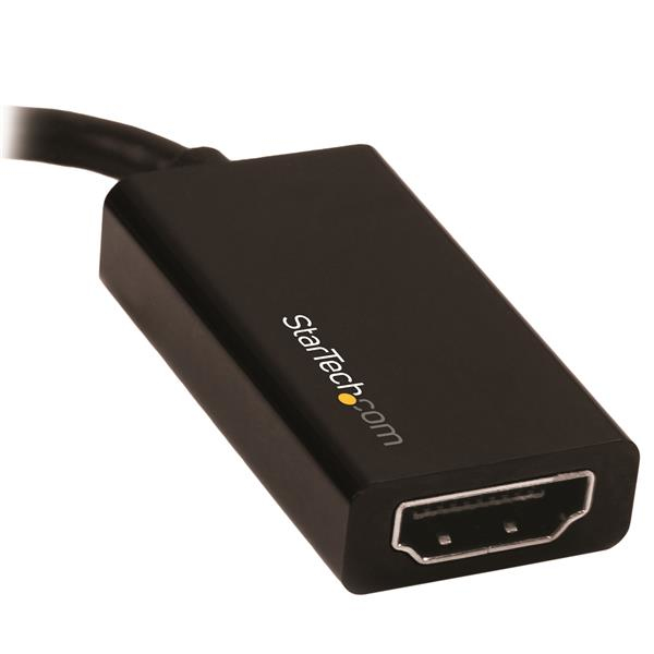 StarTech.com Mini DisplayPort naar HDMI adapter, Actieve mDP 1.4 naar HDMI 2.0 Converter, 4k 60Hz, Mini DP of Thunderbolt 1/2 Mac/PC naar HDMI Monitor/TV/Display, mDP naar HDMI Dongle - Afbeelding 4
