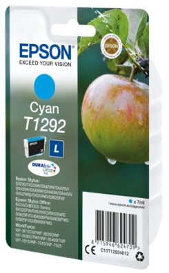 Epson T1292 Appel DURABrite Ultra afzonderlijke cyaan inkt - Afbeelding 5