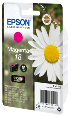 Epson Daisy 18 Madeliefje Claria Home afzonderlijke magenta inkt - Afbeelding 2