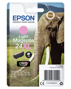 Epson Elephant 24XL Olifant Claria Photo HD afzonderlijke lichtmagenta inkt - Afbeelding 3