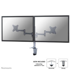 Neomounts FPMA-D1330DSILVER Monitorarm 10-27" - Afbeelding 2