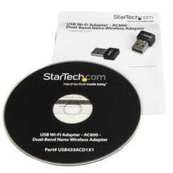 StarTech.com USB Wi-Fi adapter - AC600 - Dual-Band Nano adapter - draadloos - Afbeelding 5