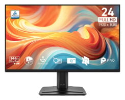 MSI Pro MP245 E14VL computer monitor 60,5 cm (23.8") 1920 x 1080 Pixels Full HD LCD Zwart - Afbeelding 2