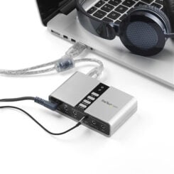 StarTech.com 7.1 USB Audio-adapter Externe Geluidskaart met SPDIF Digitale Audio - Afbeelding 5