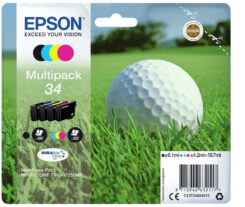 Epson Golf ball 34 Golfbal DURABrite Ultra multipack vierkleureninkt - Afbeelding 3