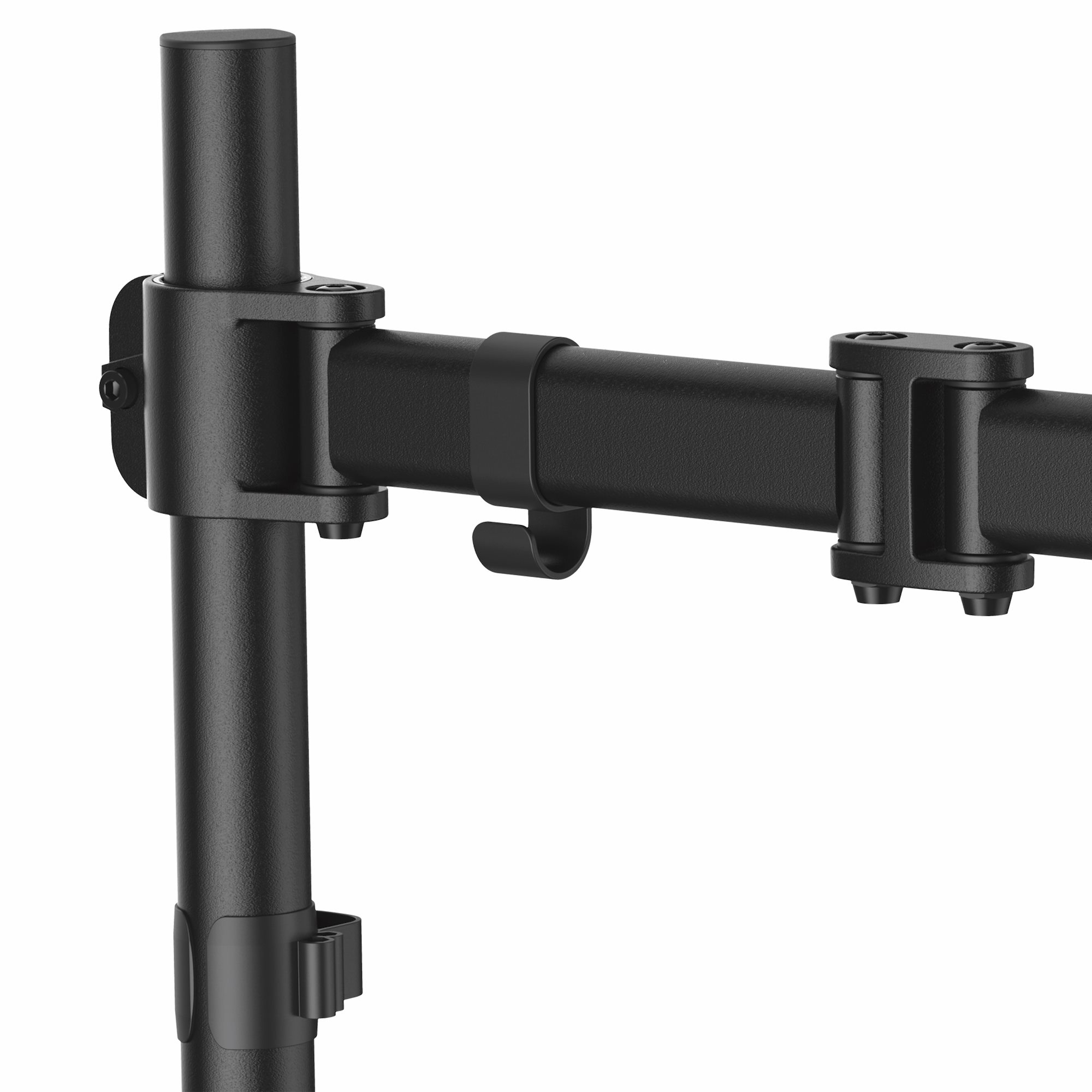 StarTech.com Monitor Arm voor VESA Scherm tot 34" (8kg), Scharnierende Monitorsteun met Verticale Arm voor Enkel Scherm, Verstelbare Hoogte, Ergonomische Monitor Beugel, Bureauklem/Doorvoortule - Afbeelding 4