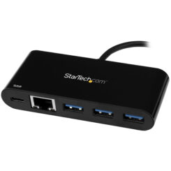 StarTech.com 3 poorts USB 3.0 hub met Gigabit Ethernet en Power Delivery - 5Gbps - USB-C - Afbeelding 3