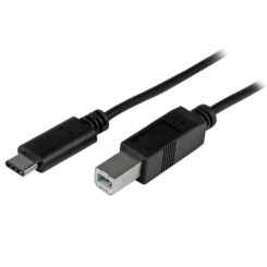 StarTech.com 2m USB-B naar USB-C Kabel, USB 2.0, Type C naar USB-B Data Transfer Kabel