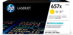 HP 657X originele high-capacity gele LaserJet tonercartridge - Afbeelding 2