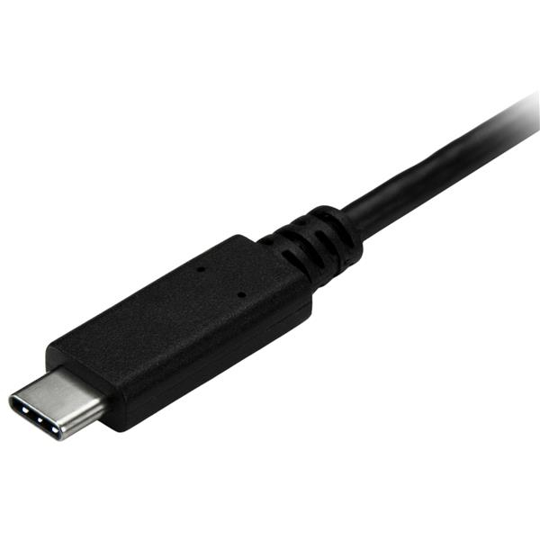 StarTech.com 1m USB-A naar USB-C Oplaadkabel, USB 5Gbps, Charge & Sync, 3A, USB 3.0 - Zwarte USB Oplaadkabel - Afbeelding 5