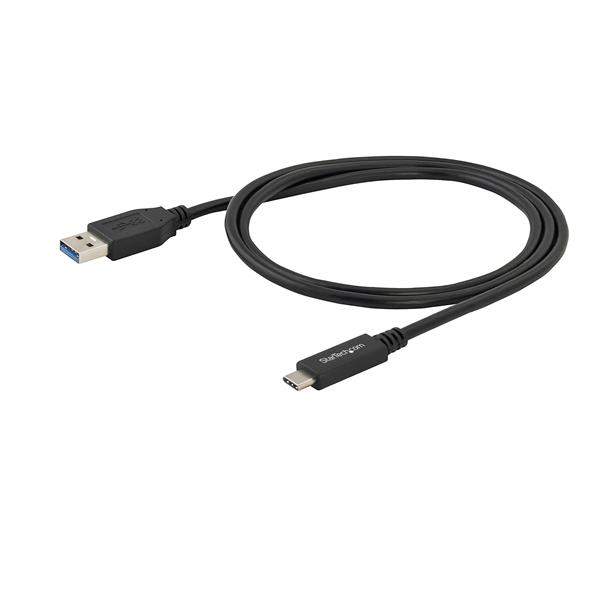 StarTech.com 1m USB-A naar USB-C Oplaadkabel, USB 5Gbps, Charge & Sync, 3A, USB 3.0 - Zwarte USB Oplaadkabel - Afbeelding 6