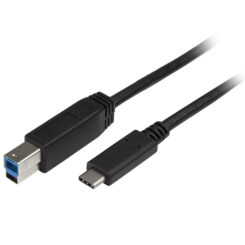 StarTech.com 2m USB-B naar USB-C Kabel, USB 5Gbps, USB3.0 Type C naar USB-B Data Transfer Kabel - Afbeelding 2