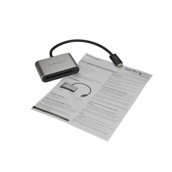 StarTech.com CFast 2.0 kaartlezer / schrijver - USB-C cardreader voor CFast 2.0 kaarten - USB 3.0 - Afbeelding 6