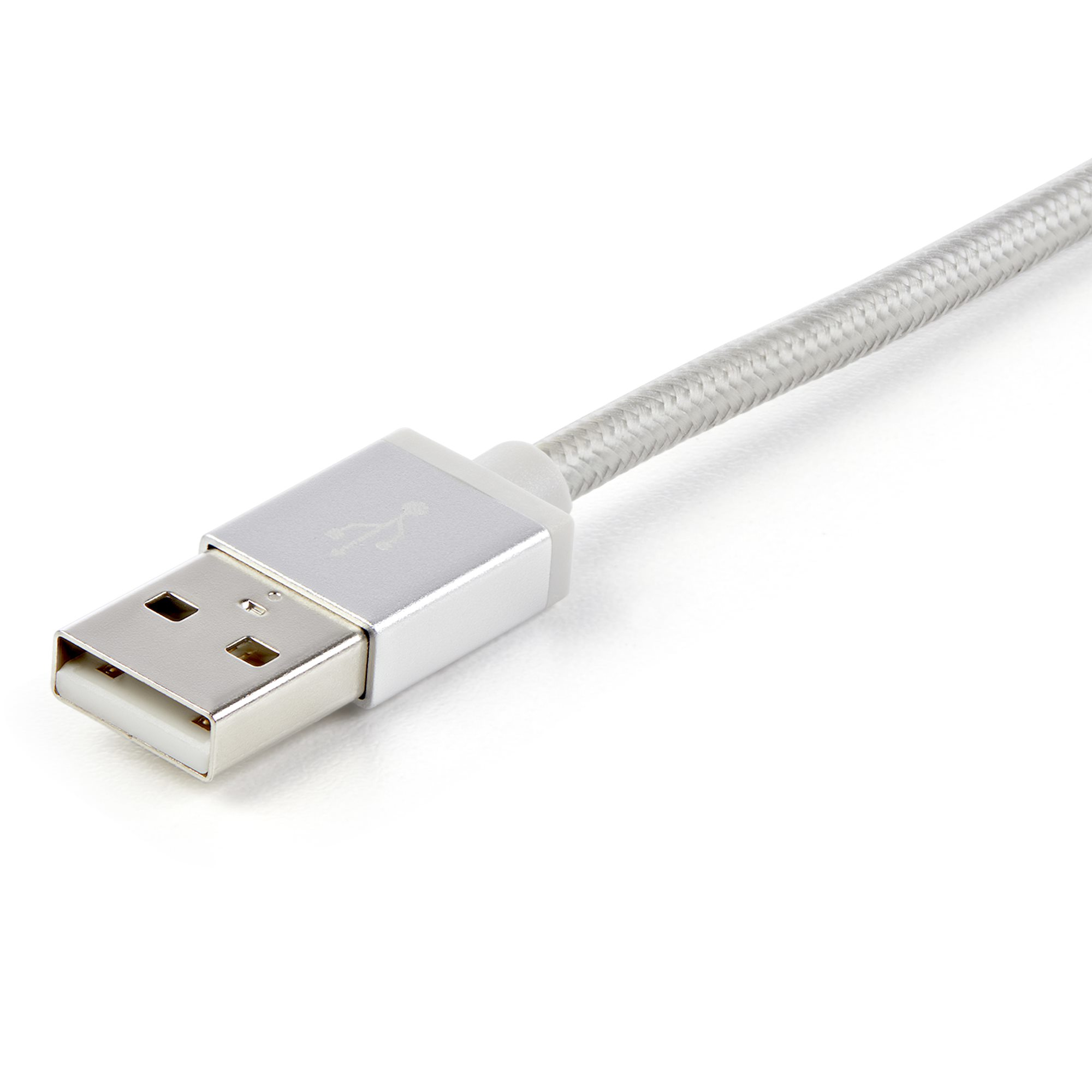 StarTech.com USB oplaadkabel - USB naar Lightning / USB-C / Micro-B - gevlochten - 1 m - Afbeelding 3