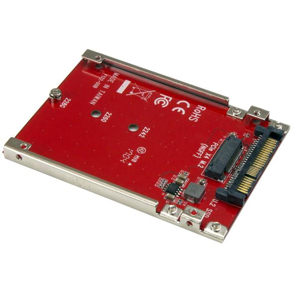 StarTech.com M.2 schijf naar U.2 (SFF-8639) host adapter voor M.2 PCIe NVMe SSDs - Afbeelding 3