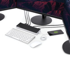 StarTech.com 4K USB-C Dock, Triple UHD 4K Monitor Docking Station, Mac & Windows, USB C to HDMI & DisplayPort, 60W Power Delivery, 5x USB 5Gbps Hub - Afbeelding 6