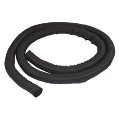 StarTech.com 2m Flexibele Kabelgoot - Uitrekbare Kabelsok (2,5 tot 4 cm diam.) - Zwarte Kunststof Kabelmanager met Flexibele & Zelfsluitende Kabelhuls - Knip Kabelkous af op maat - Afbeelding 2