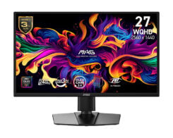 MSI MAG 272QP QD-OLED X24 computer monitor 67,3 cm (26.5") 2560 x 1440 Pixels Wide Quad HD Zwart - Afbeelding 2