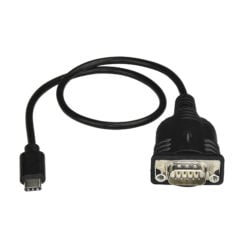 StarTech.com USB C naar Seriële Adapter Kabel 40cm - USB Type C naar RS232 (DB9) Converter - USB-C Seriële Kabel voor PLCs, Scanners, Printers - M/M - Windows/Mac/Linux - Afbeelding 3