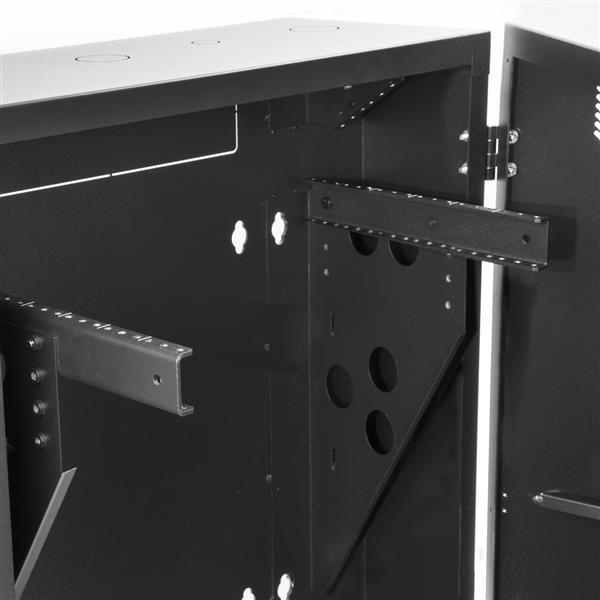 StarTech.com 6U Wandmonteerbaar Netwerk/Server Kast -Verticaal Wandmonteerbaar Patch Paneel Rack - 30" Server Cabinet - Afbeelding 6