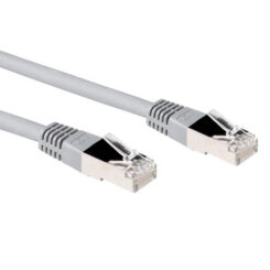 ACT Grijze 1 meter LSZH U/UTP CAT5E patchkabel met RJ45 connectoren