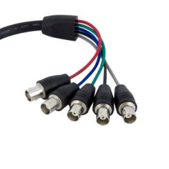 StarTech.com 30 cm Coax HD15 VGA-naar-5 BNC RGBHV-monitorkabel - M/F - Afbeelding 3