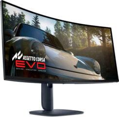 Alienware AW3425DW computer monitor 86,4 cm (34") 3440 x 1440 Pixels Wide Quad HD QD-OLED Blauw - Afbeelding 3
