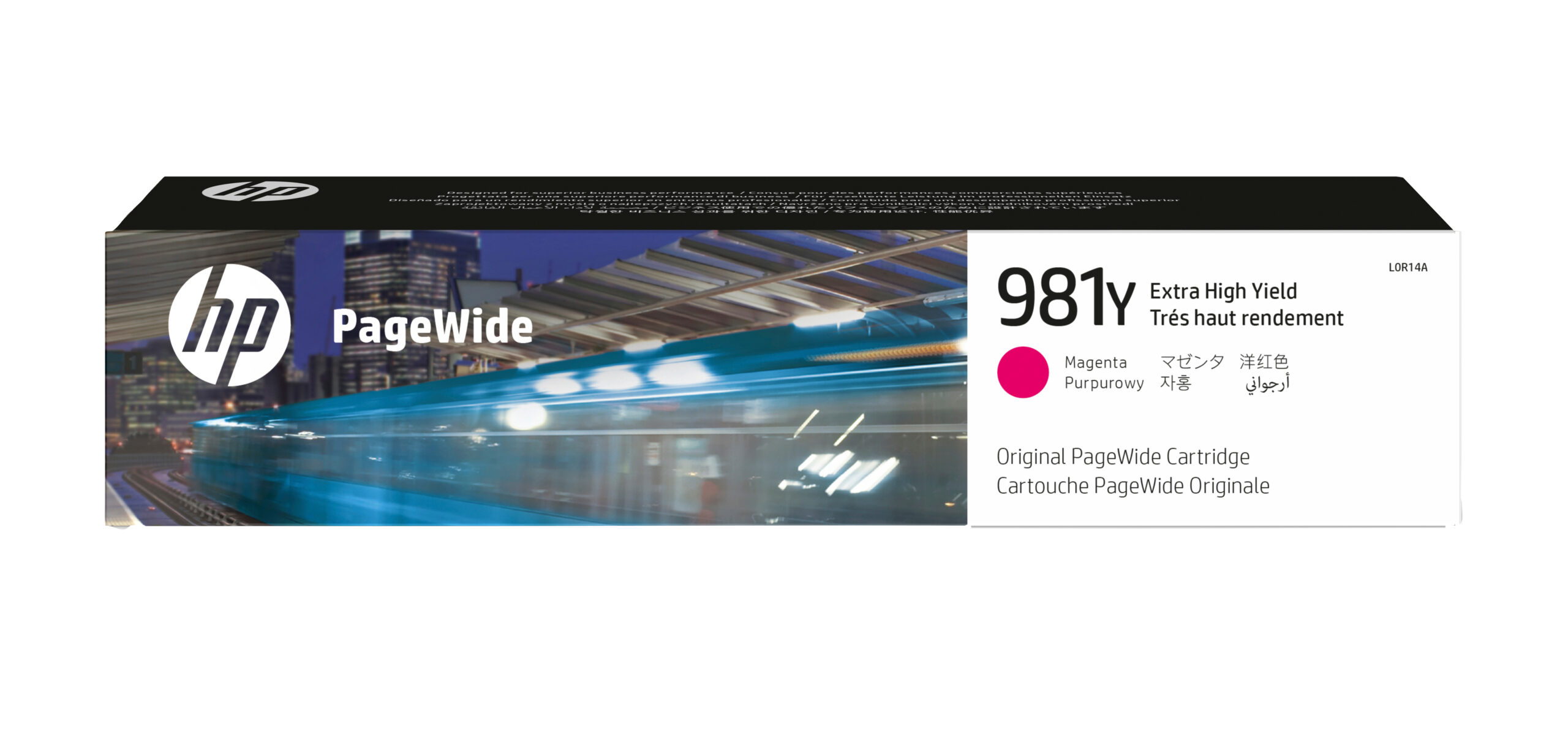 HP 981Y originele magenta extra high-capacity PageWide cartridge - Afbeelding 2