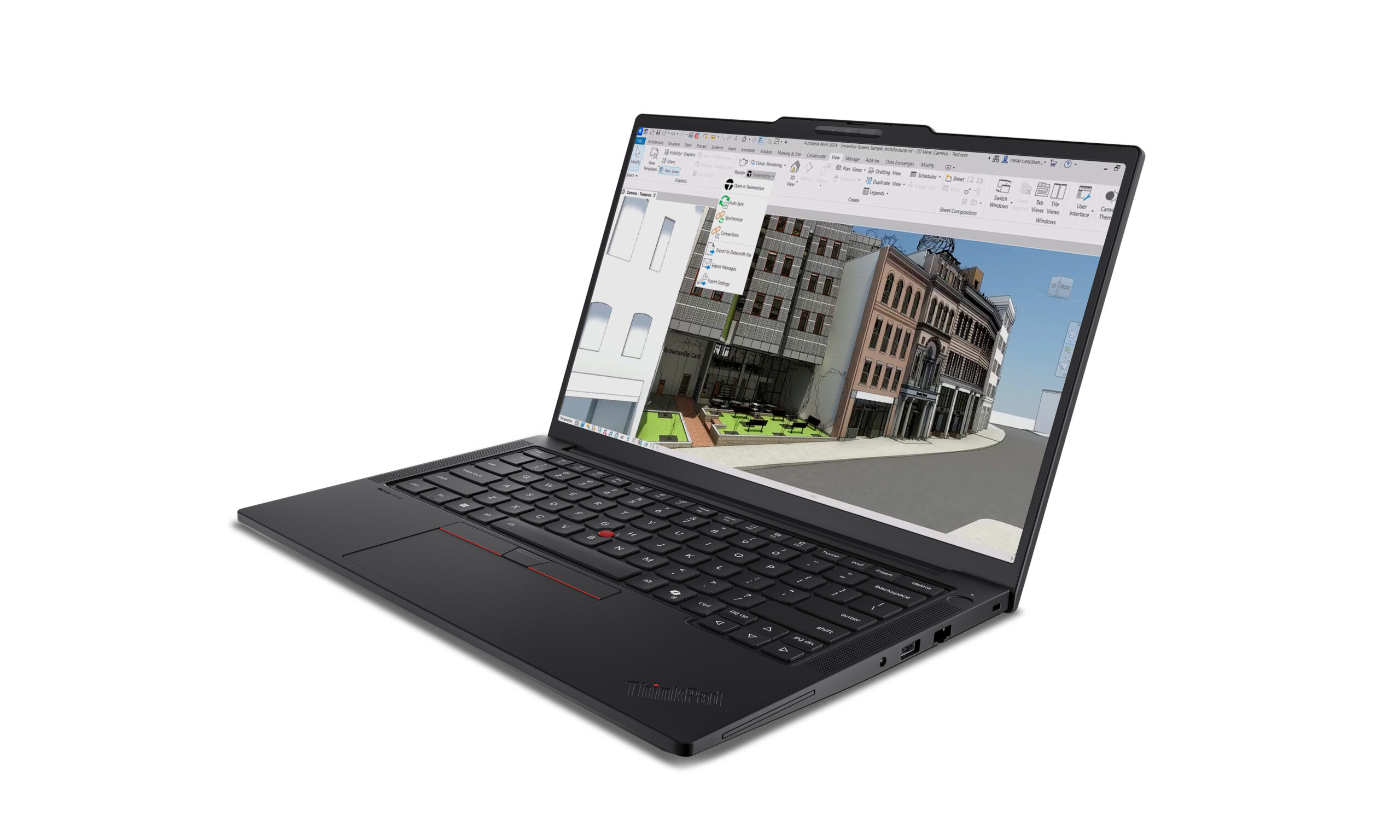 Lenovo ThinkPad P14s Gen 7 (AMD) AMD Ryzen AI 7 PRO 450 Mobiel werkstation 35,6 cm (14") WUXGA 32 GB DDR5-SDRAM 512 GB SSD Wi-Fi 7 (802.11be) Windows 11 Pro Belgisch Zwart - Afbeelding 6