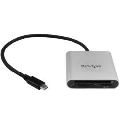StarTech.com USB 3.0 Flash geheugen multi kaartlezer/schrijver met USB-C - SD, microSD, CompactFlash - Afbeelding 2