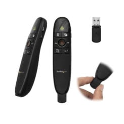 StarTech.com Draadloze presentatie afstandsbediening met rode laserpointer - presenter - 27 m
