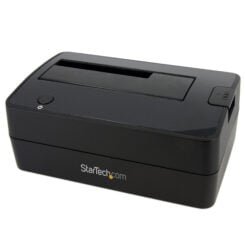 StarTech.com Single Bay USB 3.0 naar SATA HDD Docking Station, USB 3.0 (5 Gbps) Hard Drive Dock, Externe 2.5/3.5" SATA I/II/III HDD/SSD Dock Station, Hot-Swap Hard Drive Bay, Top-Loading - Afbeelding 2